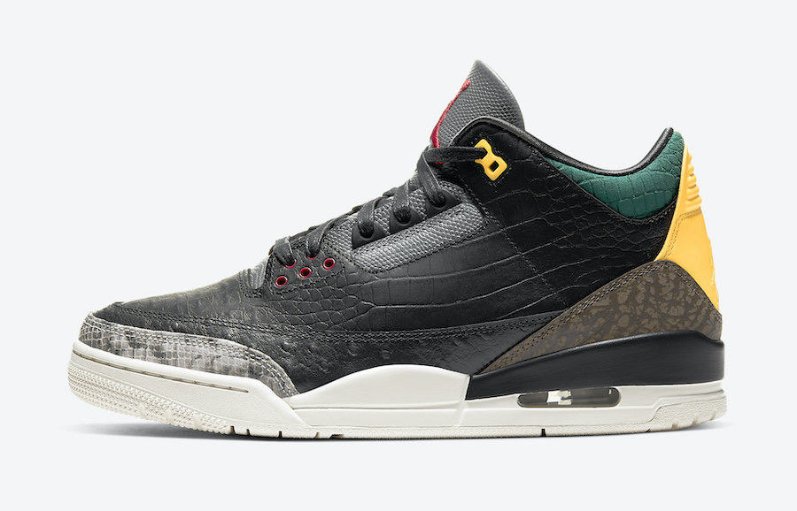 2020 Air Jordan 3 SE Animal Instinct 2.0 Black